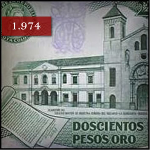 Billete 200 Pesos Oro - UR