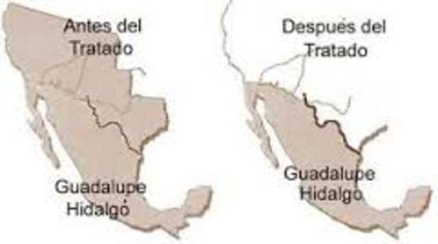 Pérdida de los territorios de California y Nuevo México