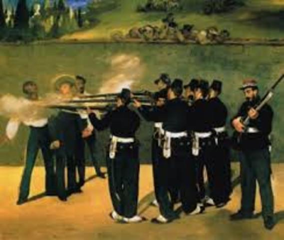 Maximiliano es fusilado. Juárez es nombrado presidente, propone convertir la educación en una función pública.