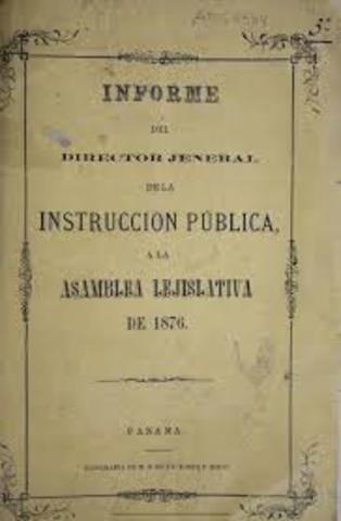 Maximiano dio a conocer una Ley "Ley Instrucción Pública"
