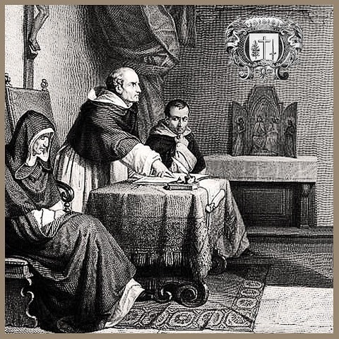 Establecimiento del Tribunal del Santo Oficio en España.