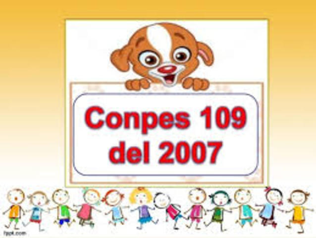 Politica publica nacional  De primera infancia Compes 109 de 2007