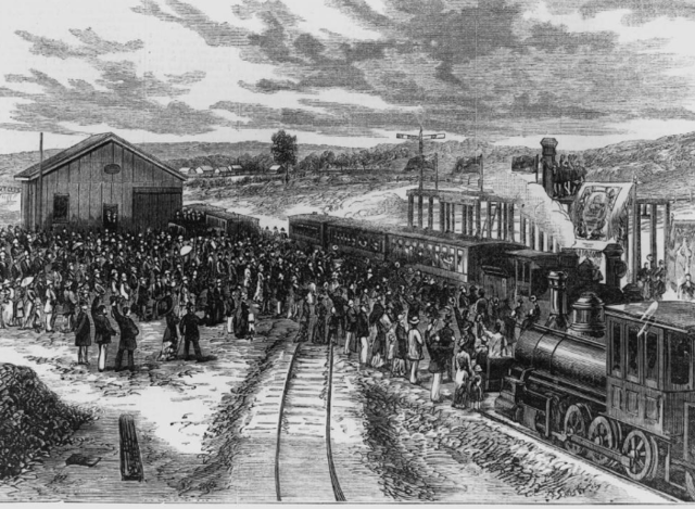 Sydney to Melbourne railway