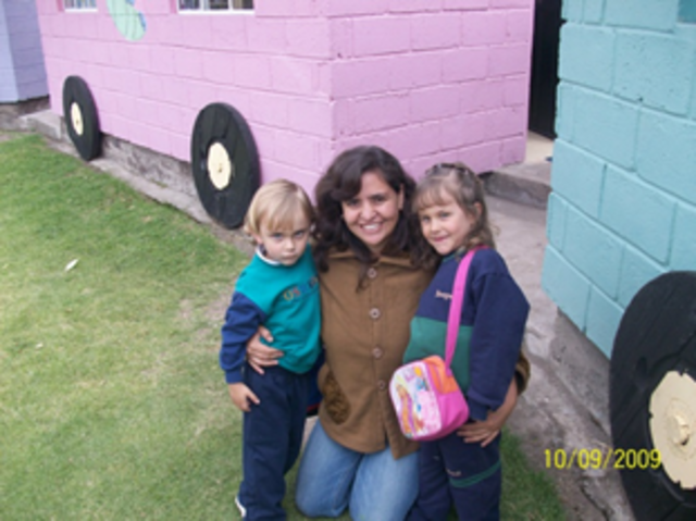 Con mi profesora Ani Lu