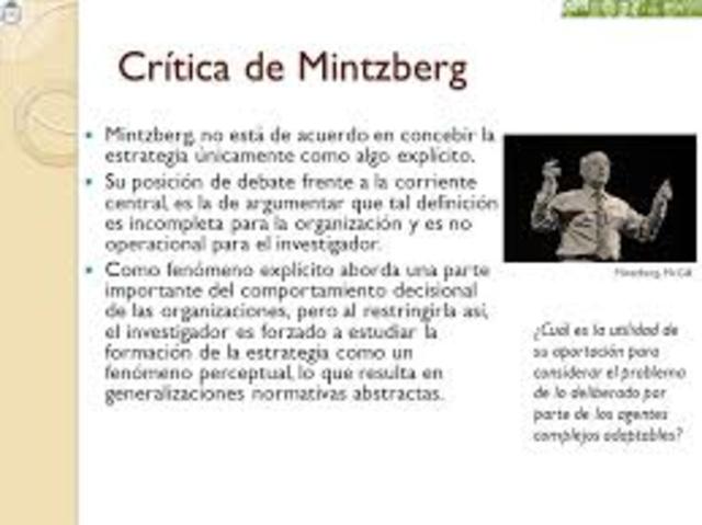 Visión crítica de la estrategia