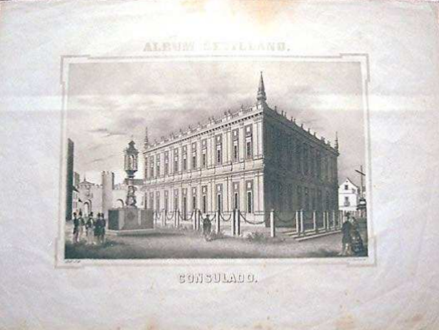 Establecimiento del Consulado de Comerciantes de la Ciudad de México.