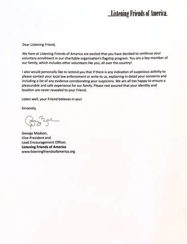 George Madson Now Lead Encouragement Officer