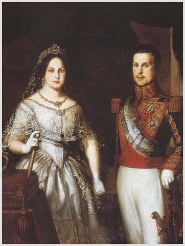 Casament Isabel II i Francesc d'Assís de Borbó