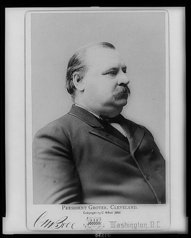 Grover Cleveland gets married