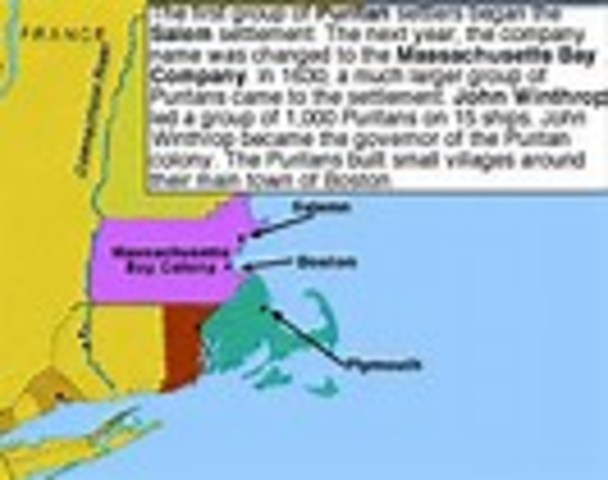 . The lands of the settlement were located in central New England in what is now MassachusettsMassachusetts. The lands of the settlement were located in central New England in what is now Massachusett Bay Colo