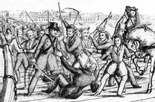 Lamberget a pesti nép felkoncolja