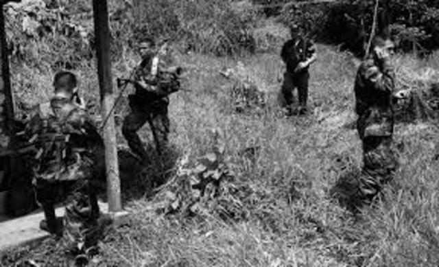 Grupos paramilitares y su expansión.