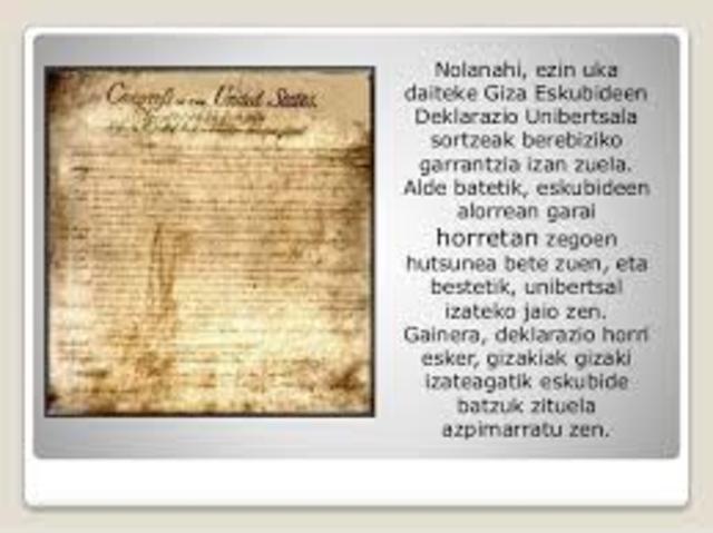 Giza Eskubideen Deklarazioa