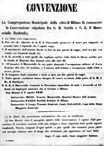 Carlo Alberto abdica a favore di Vittorio Emanuele II