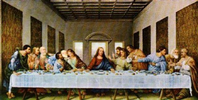 Paint the last supper