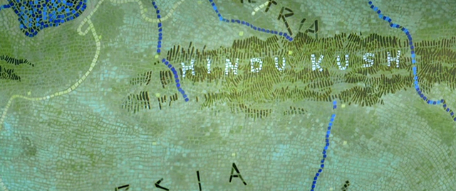 Alexander cross Hindu Kush