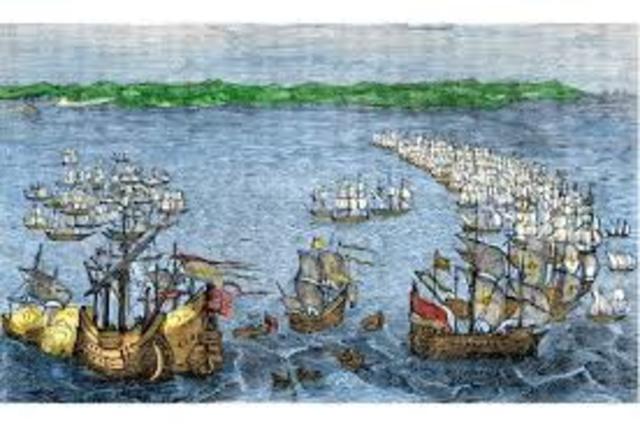 Sir Francis Drake defeated the Spanish armada