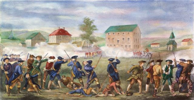 The Battle Lexington and Concord