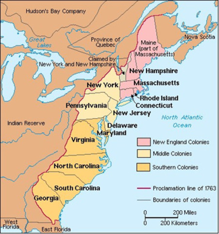 Thirteen Colonies