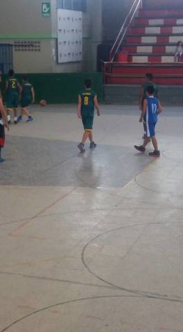 mi primer partido de baloncesto