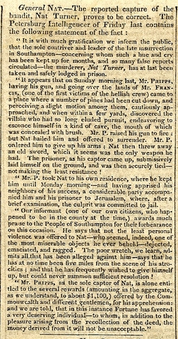 Nat Turner's Rebellion