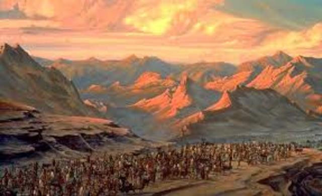 El éxodo del pueblo hebreo (La religión en Israel)