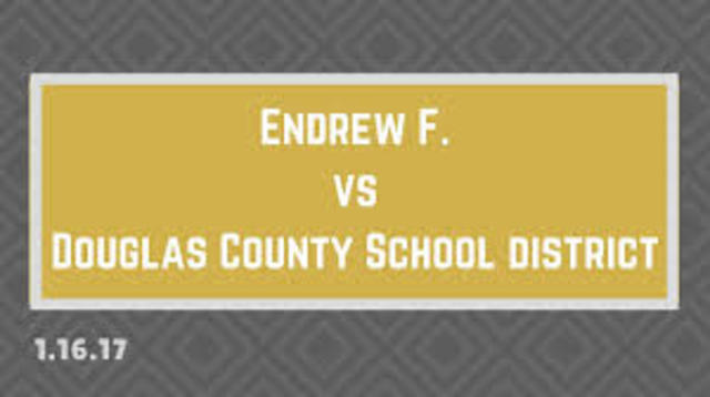 Endrew F. vs Douglas Country School District