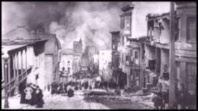 US/World- Great San Francisco Earthquake