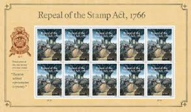 Repeal of Stamp Act