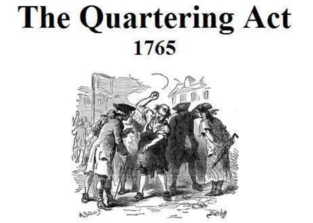 Repeal of the Quartering Act