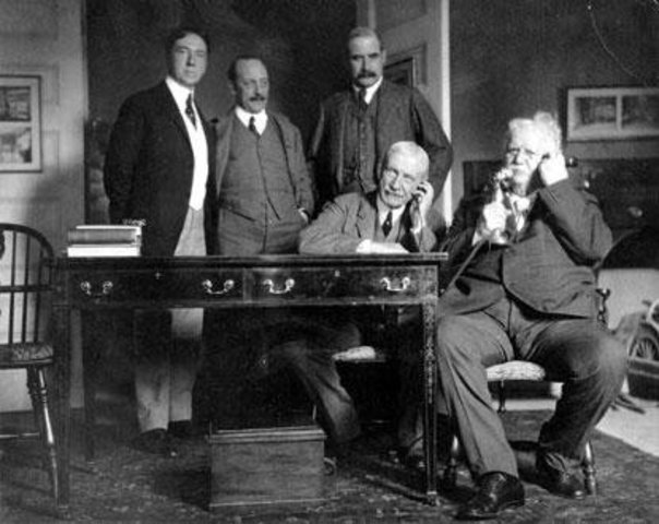 the first transcontinental telephone