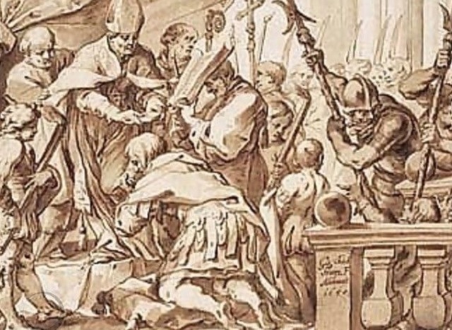 Coronation of Otto I as Holy Roman Emperor