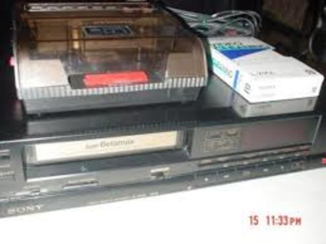 Primer sistema de grabación de vídeo doméstico