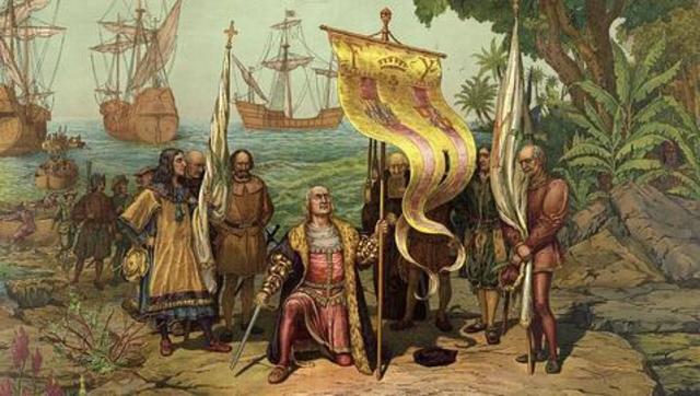 los castellanos : Colón cree que ha llegado a Japón