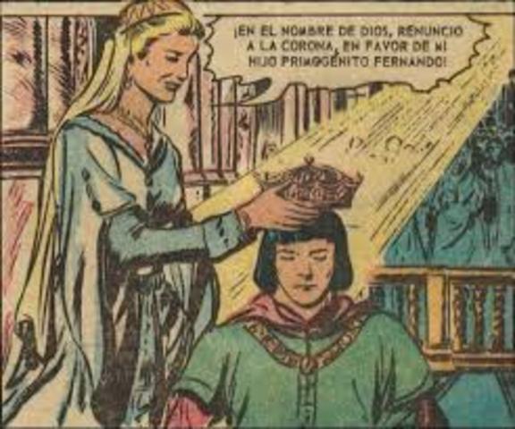 Proclamación de Fernando como Rey