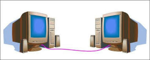 Computers at Stanford and UCLA connected for the first time