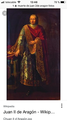 Muerte de Juan II de Aragon