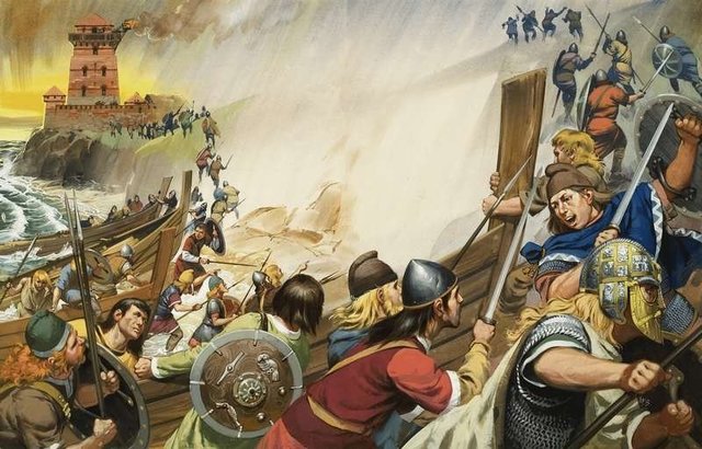 The beginning of Scotland