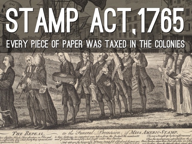 The Stamp Act