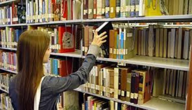 Valerie continued to work at local library throughout high-school