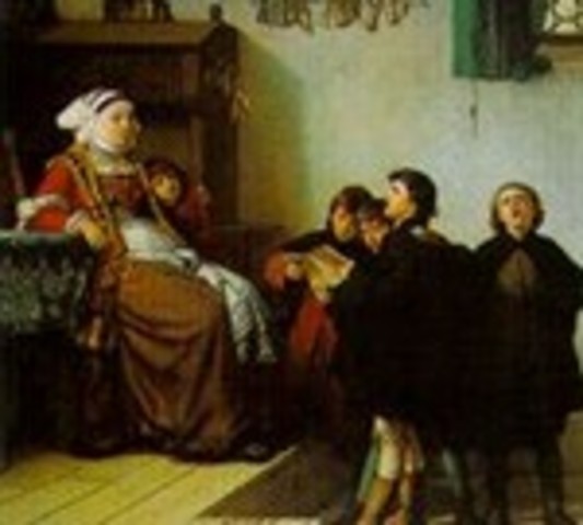 Martin Luthers early schools day