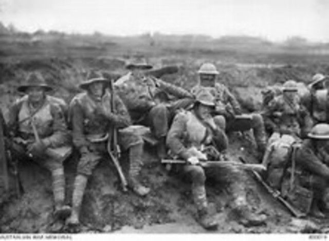 The Anzacs capture Pozières