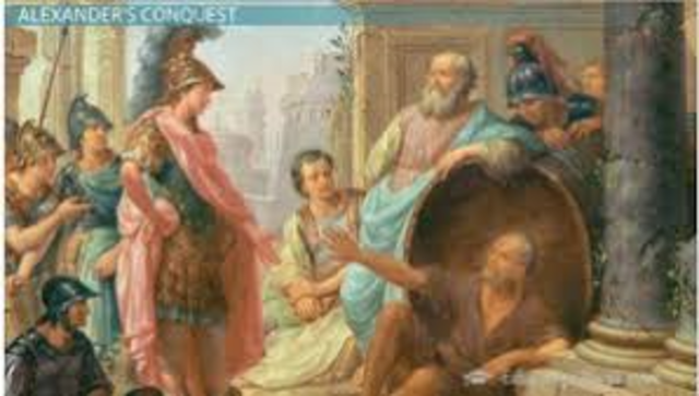 Alexander finishes stuying