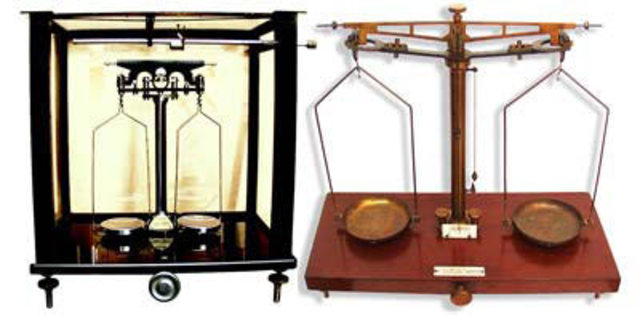 The Early 1700's: The precision balance was invented