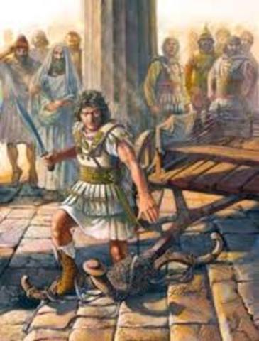 Alexander spends the winter at Gordium, in present-day Turkey.