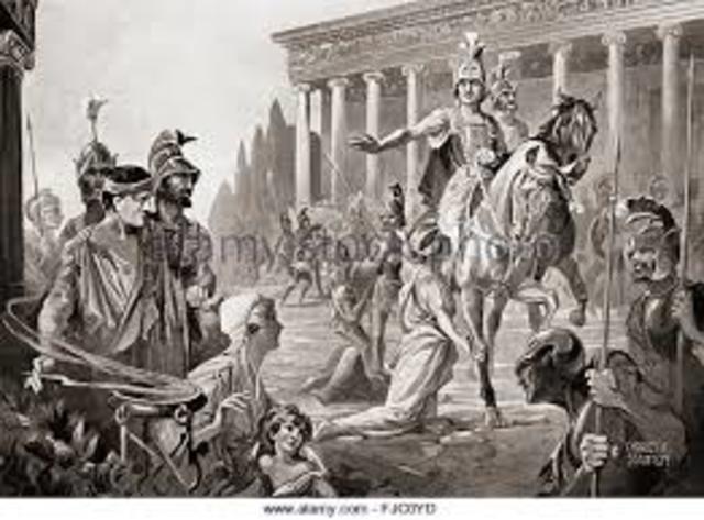 Thracians and illyrians rise up in Rebellion