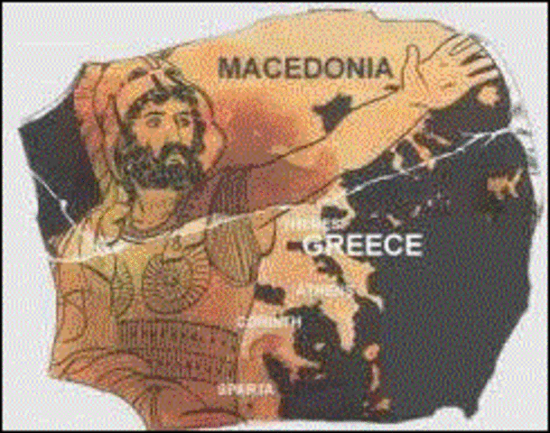 Alexander Leads The Macedonian Army Against The Persians