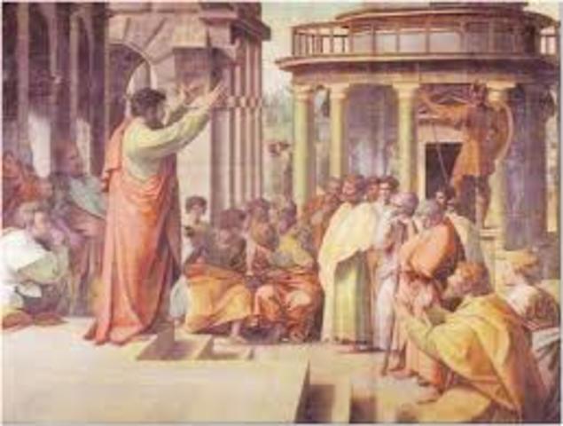 Macedonians meet Athenians