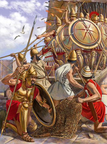 Alexander Conquers Egypt After Besieging Gaza