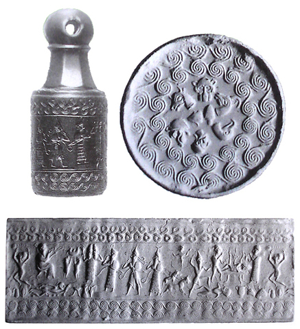 La identificación visual de la Mesopotámica